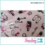 FABRIC-KH11-8, 9, 10 & 11 HELLO KITTY INSPIRATION